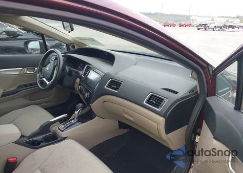 2014 Honda Civic Ex z USA, uszkodzony, nr VIN 19XFB2F82EE047431